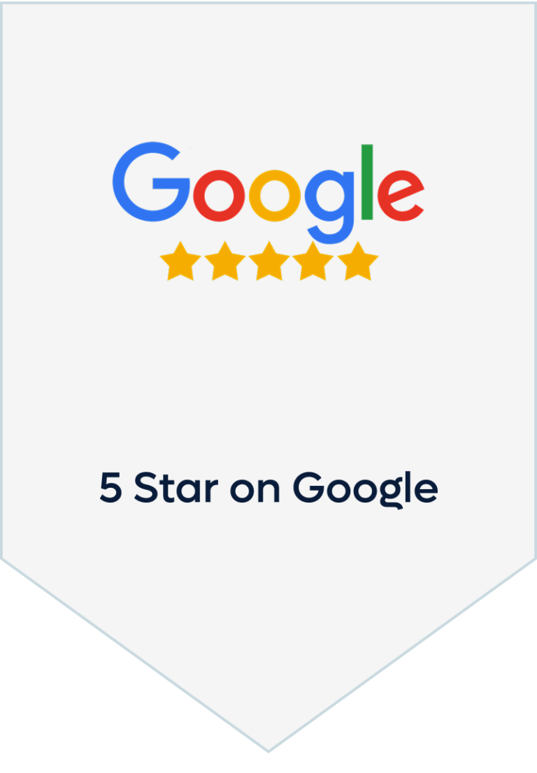 Five-star Google rating